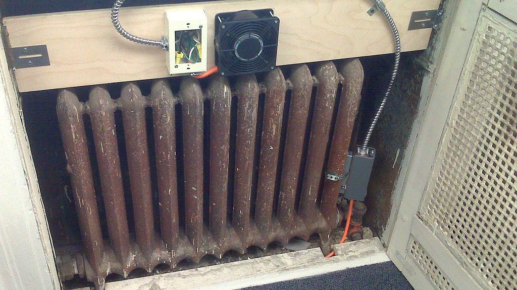 How to bleed old radiator system?
