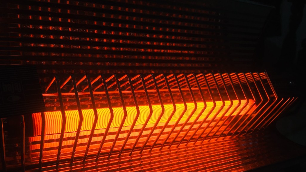 How much electricity does a radiator space heater use?